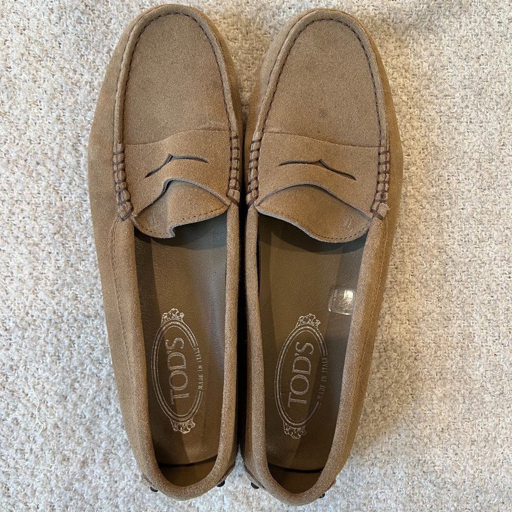 Tod's Gommini Suede Loafers